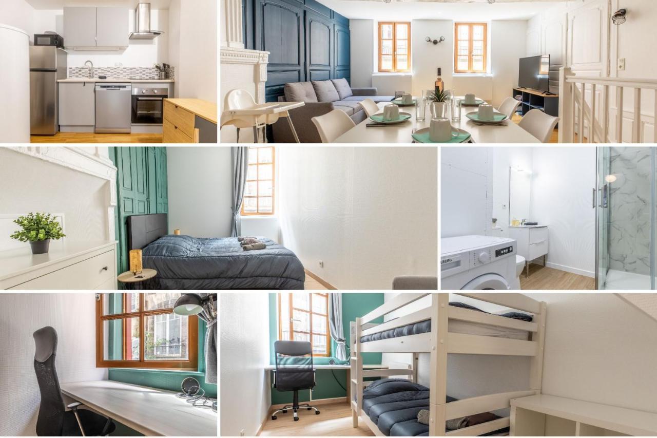 Le Double Pirou # 2 Appartements # Halte Auvergne Thiers Exterior foto